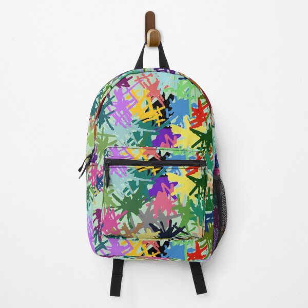 Item preview, colorful asymmetrical pattern designed and sold by ScribbleToe.