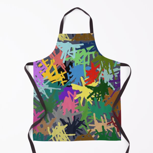 Item preview, colorful asymmetrical pattern designed and sold by ScribbleToe.