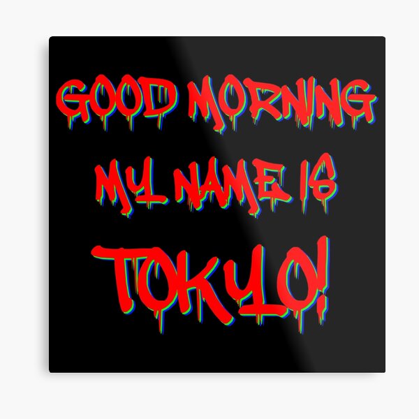 Revenge Metal Prints Redbubble - good morning tokyo roblox id code