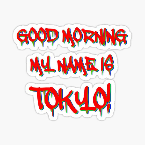 Tokyo S Revenge Goodmorningtokyo Sticker By Hefallsasleep Redbubble - revenge roblox id