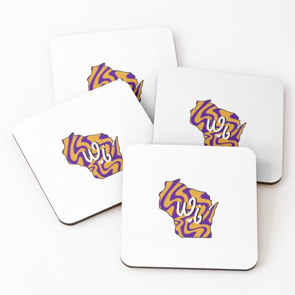 Item preview, Purple and Gold WI designed and sold by kaitlynkorner.