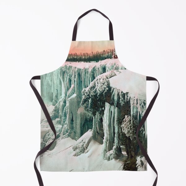 Item preview, Horseshoe Falls During Winter - Vintage Niagara Falls - 1900 designed and sold by warishellstore.