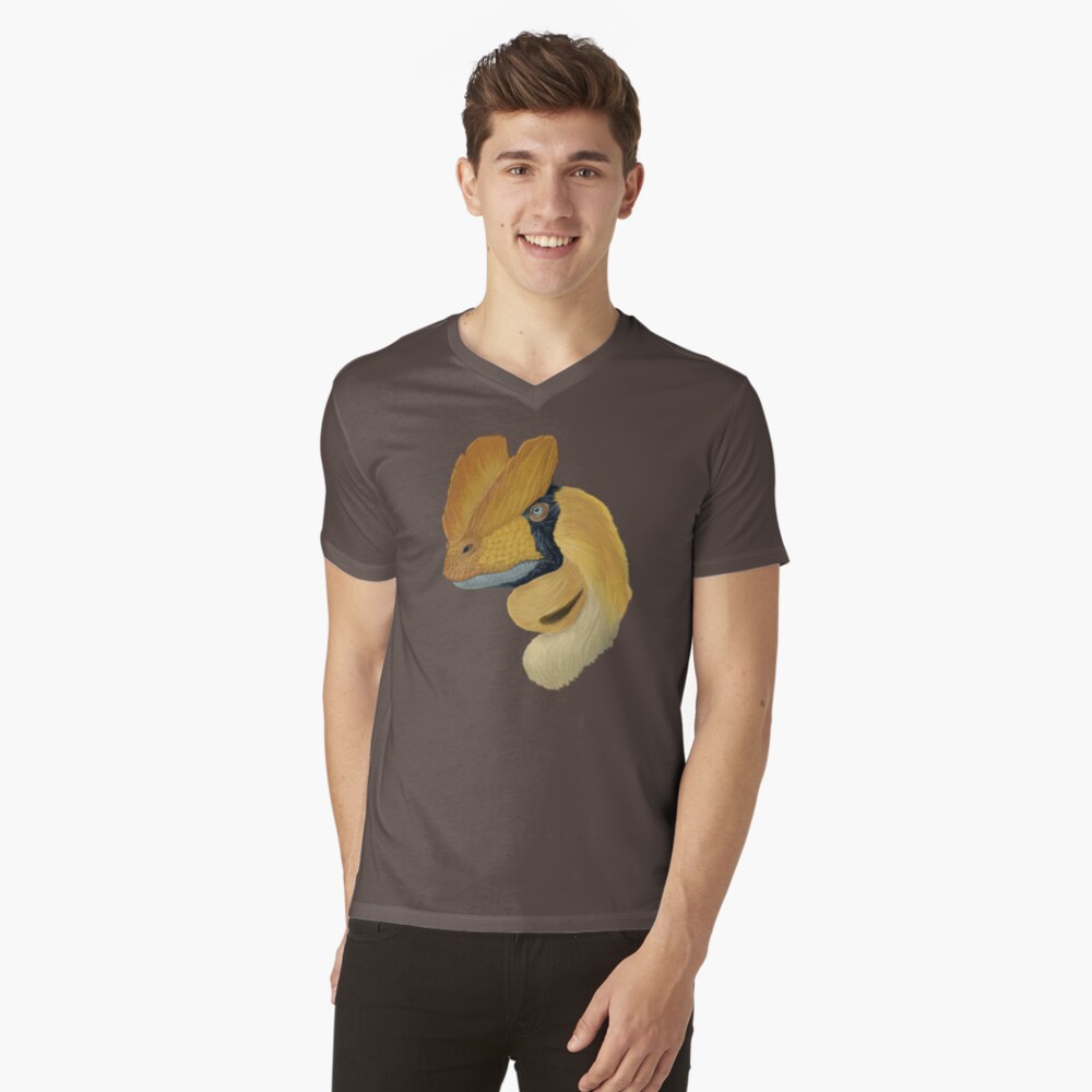 Item preview, V-Neck T-Shirt designed and sold by coffeeisblack.