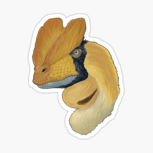 Item preview, Two-Crested Lizard designed and sold by CoffeeBlack Illustration.