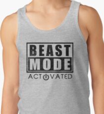 Beast Mode Bodybuilding Gym Sports Motivation Tank Top