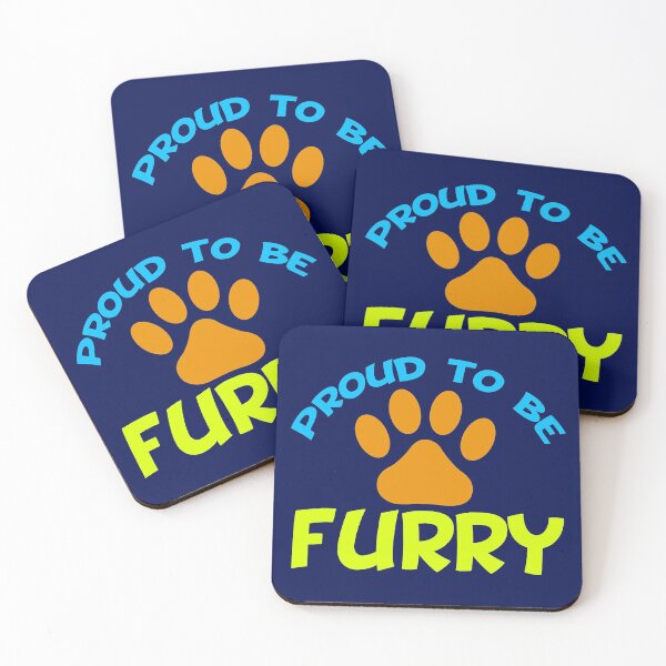 Artikelvorschau, Furries stolz darauf, pelzig zu sein entworfen und verkauft von Epic Love Designs.