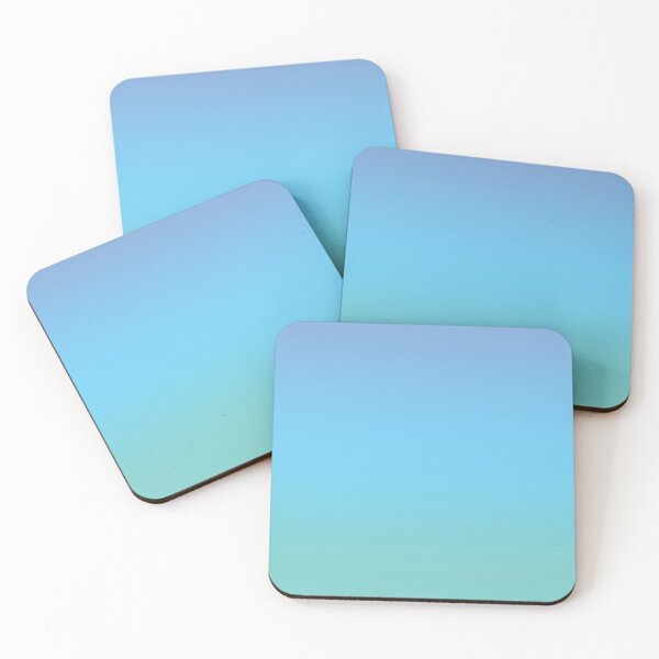 Item preview, Sky Blue Gradient Contemporary Colour Art designed and sold by LJWDesigns.