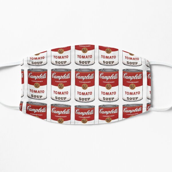 Campbell's Soup Can Flat Mask