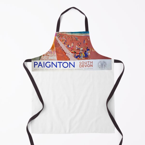Item preview, Railway Poster Paignton designed and sold by stickart-marek.