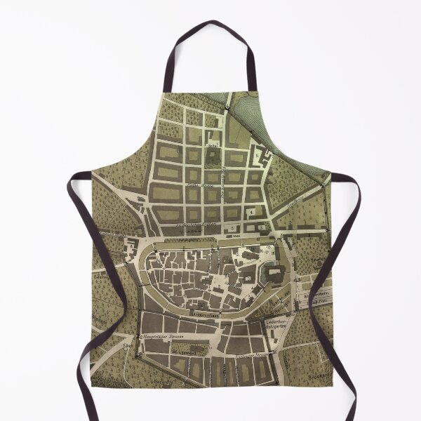 Item preview, Vintage Map of Stuttgart Germany (1895) designed and sold by BravuraMedia.