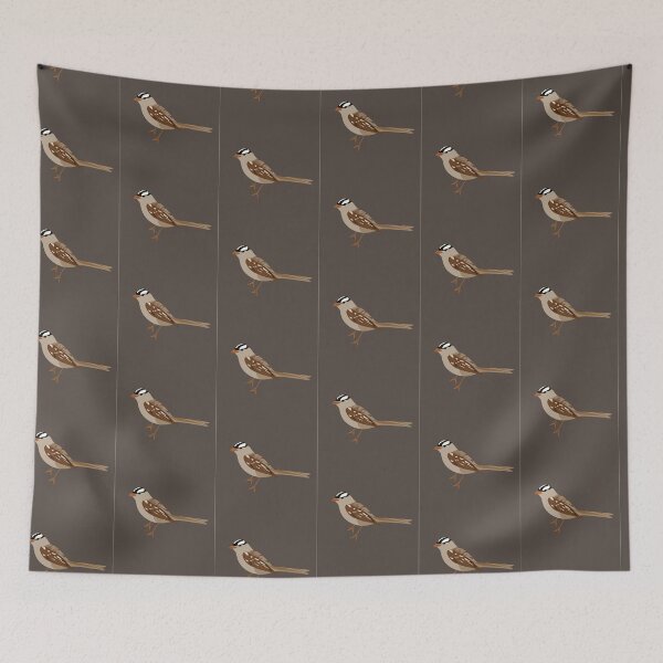 Item preview, White-Crowned Sparrow designed and sold by jspiggle.
