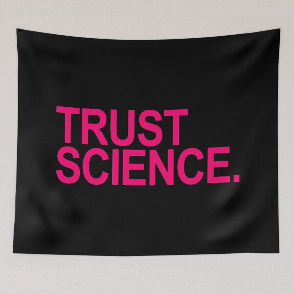 Item preview, Trust Science (fuschia - black) designed and sold by Thelittlelord.
