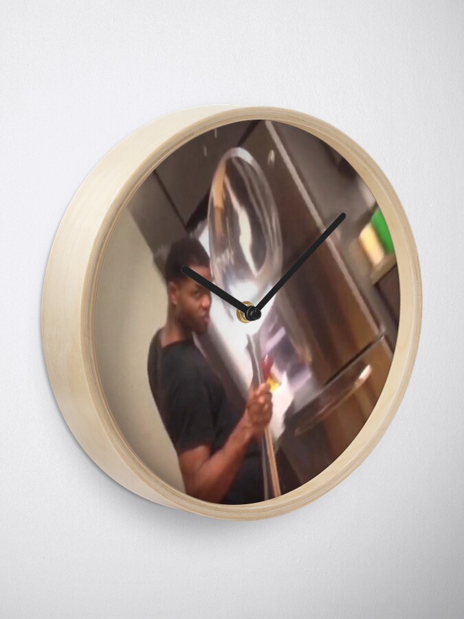 large spoon" Clock for Sale by shazzy125 Redbubble