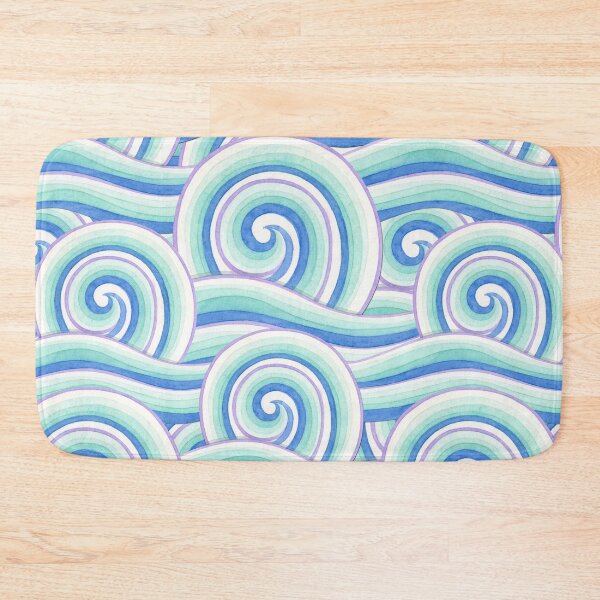 Item preview, Auspicious Waves designed and sold by PatriciaSheaDesigns.