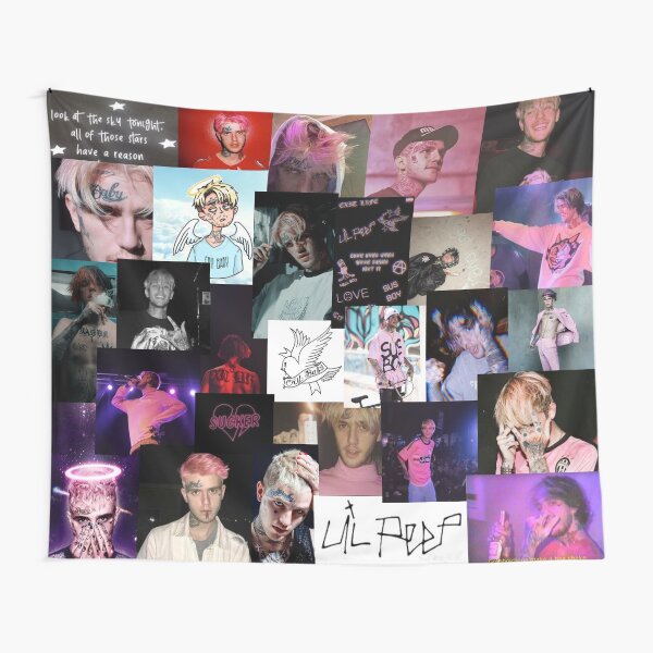 peep collage Tapestry