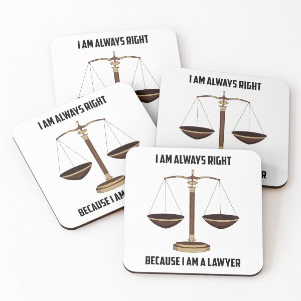 Item preview, i am always right because i am a lawyer designed and sold by hasanmasud.