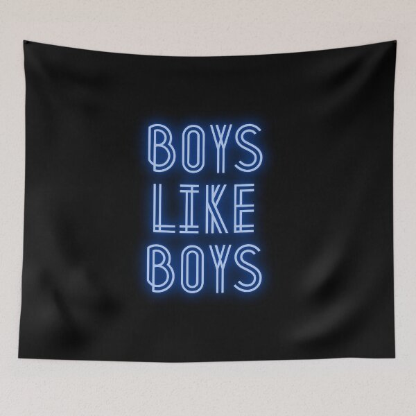 Item preview, Neon Sign Boys Like Boys designed and sold by annxva.