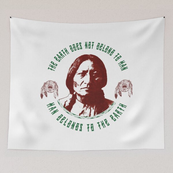 Item preview, the earth does not belong to man man belongs to the earth  designed and sold by nativeStor.