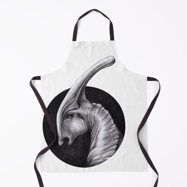 Item preview, Albino Parasaurolophus Walkeri - Paleo Portrait designed and sold by MonoMano.