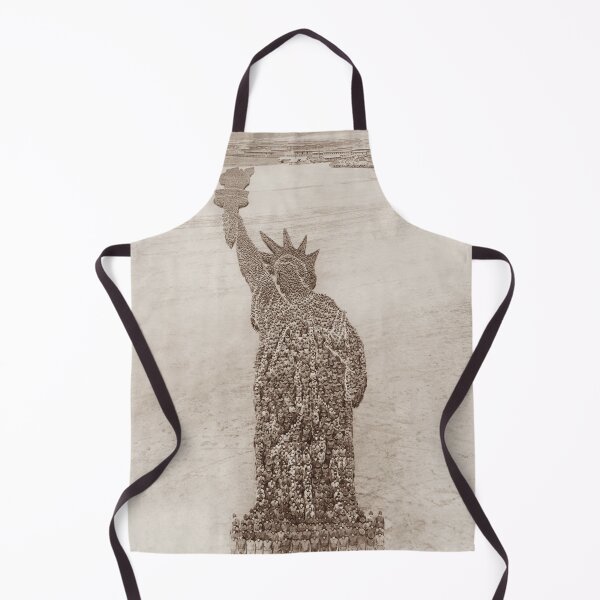 Item preview, Statue of Liberty Human Formation - By Arthur Mole 1918 designed and sold by warishellstore.