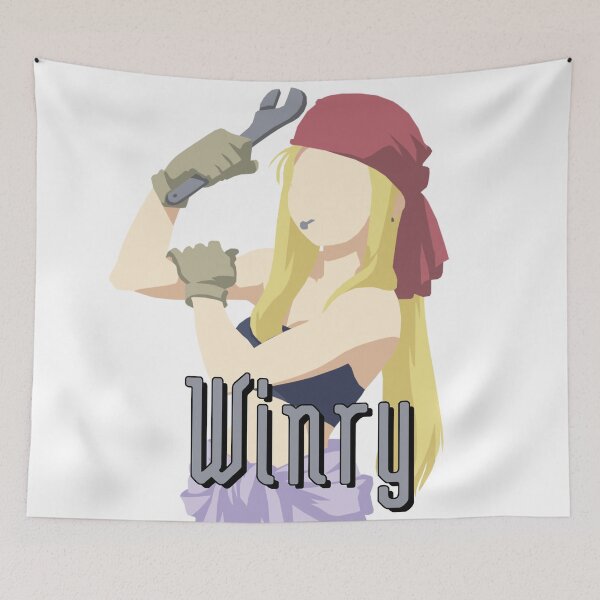 Item preview, Fullmetal Alchemist - Minimalist Winry designed and sold by SlowNebula.