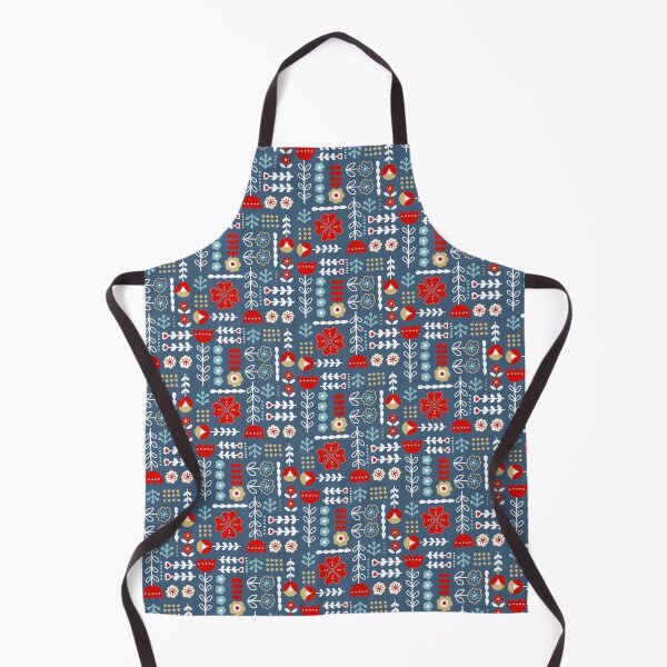 Item preview, Folk Floral Pattern designed and sold by KathrinLegg.