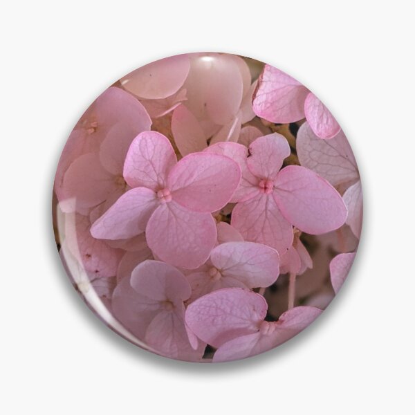 Item preview, Pink Hydrangeas Close-up designed and sold by TeesForNerds.