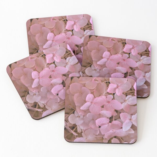 Item preview, Pink Hydrangeas Close-up designed and sold by TeesForNerds.