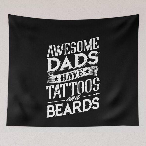 Item preview, Tattoos And Beards Dad designed and sold by Pummli.