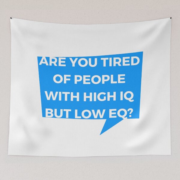 Item preview, High IQ But Low EQ designed and sold by Fei1111.