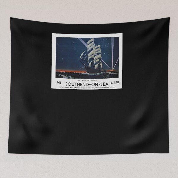Artikelvorschau, Eisenbahn Plakat Southend on Sea entworfen und verkauft von stickart-marek.