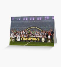 Deutschland WM 2014 Champions Bild Grußkarte