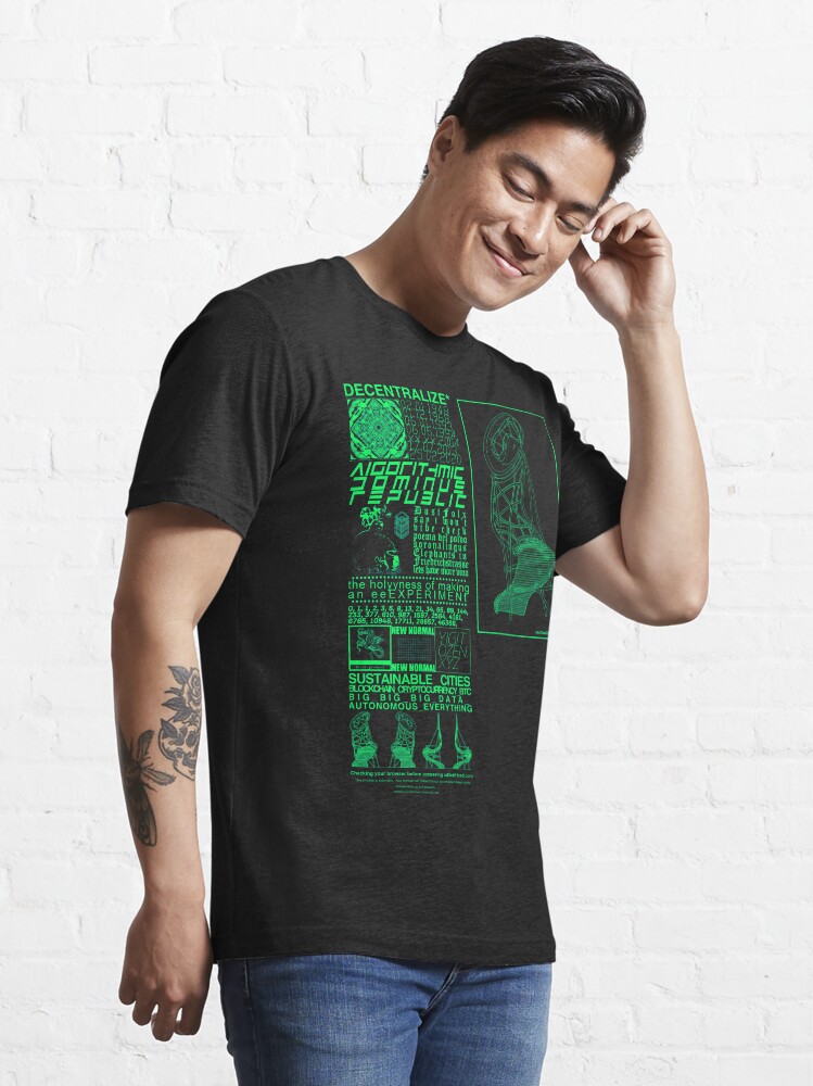 Alternate view of decentralizedd design world Essential T-Shirt