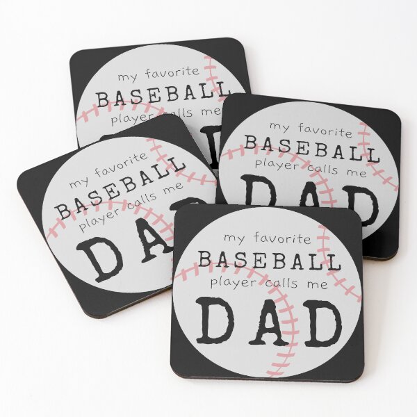Item preview, Dad's Favorite Baseball Player designed and sold by GrlDad.