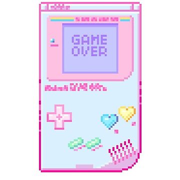 Game Over 90S Sticker for iOS & Android