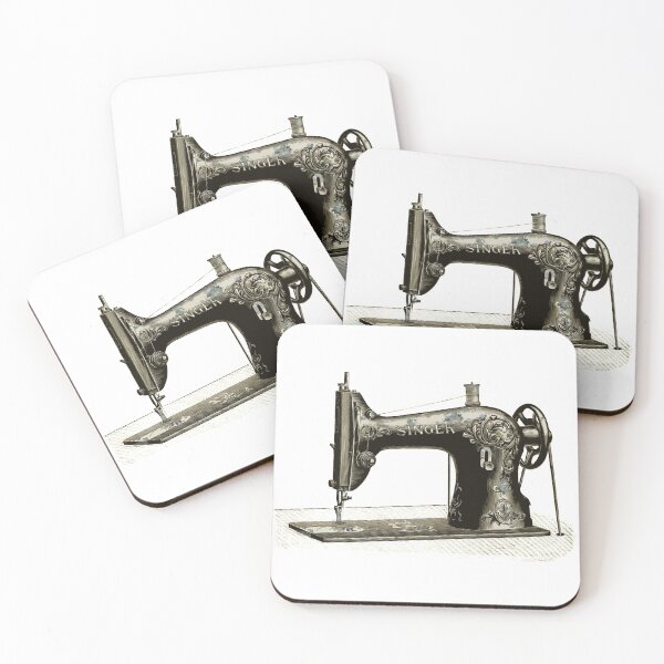 Item preview, Vintage Sewing Machine designed and sold by redbubbel.