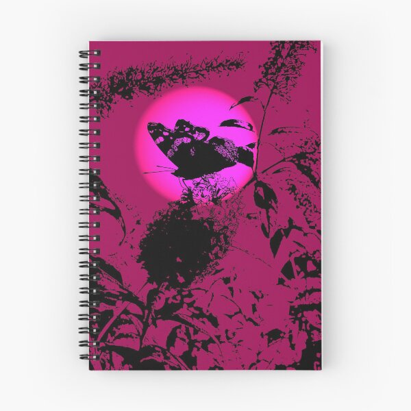 Item preview, Butterfly on pink flower designed and sold by Moonyflower.