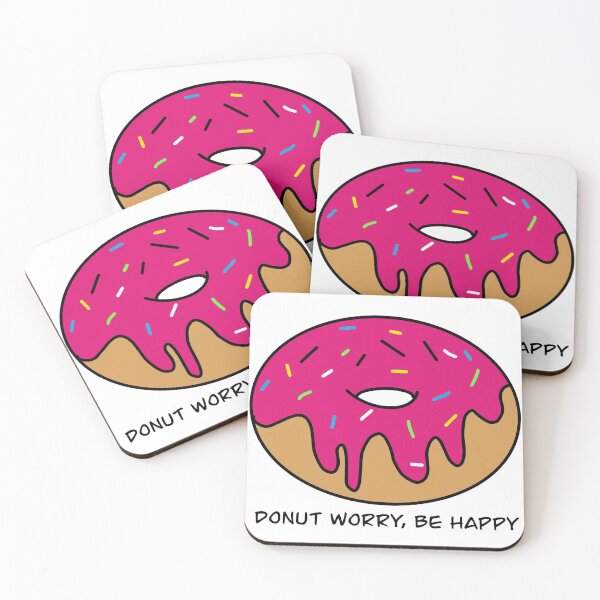 Item preview, Donut worry, Be Happy designed and sold by Bianca Robinson.