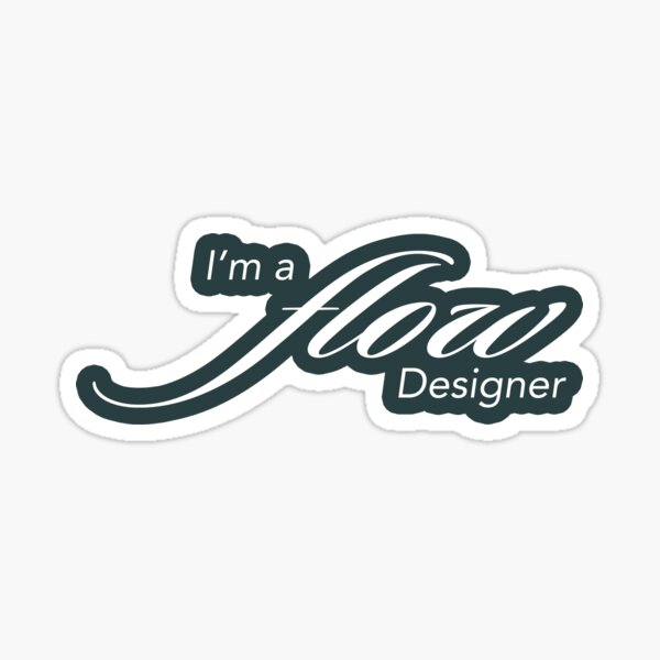 I'm a FLOW Designer Sticker