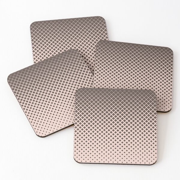 Item preview, Brown diamonds with tan background pattern designed and sold by smARTwork.