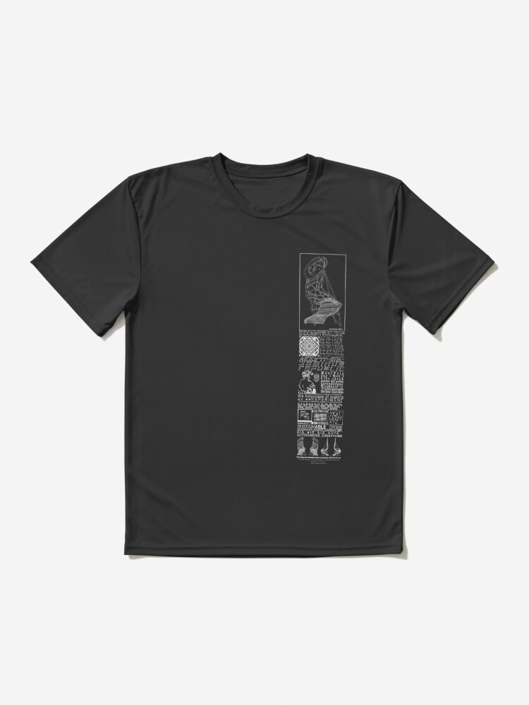Alternate view of decentralized design world II Active T-Shirt