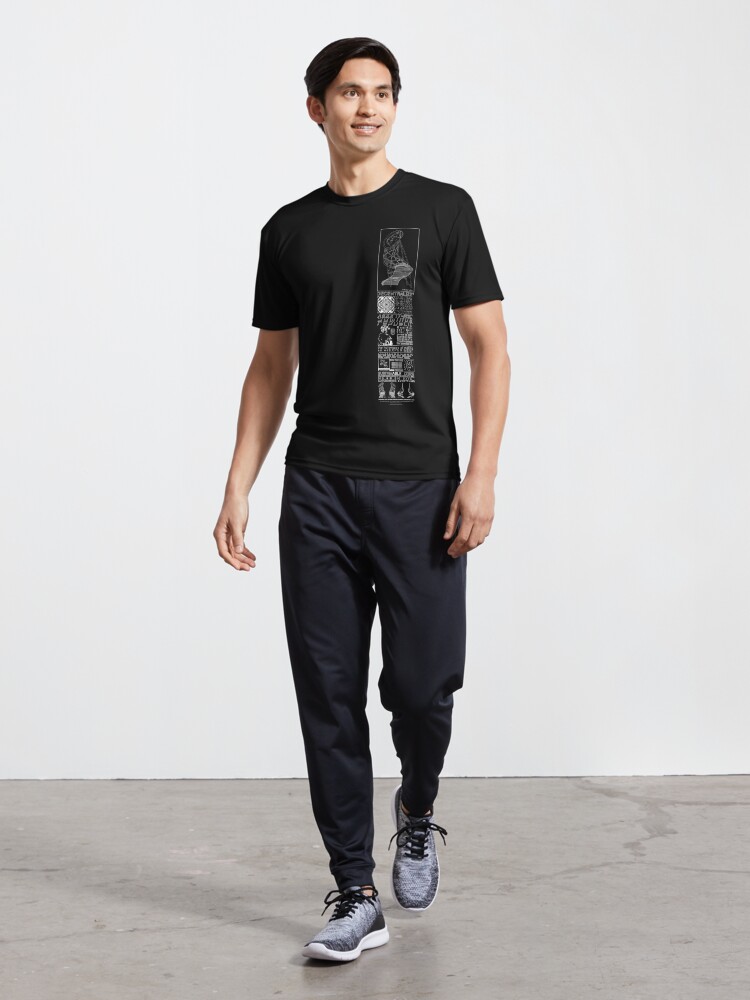 Alternate view of decentralized design world II Active T-Shirt