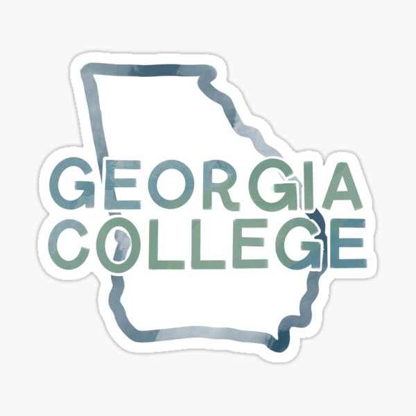 Item preview, Georgia College Gouache Lettering designed and sold by emily-daly.