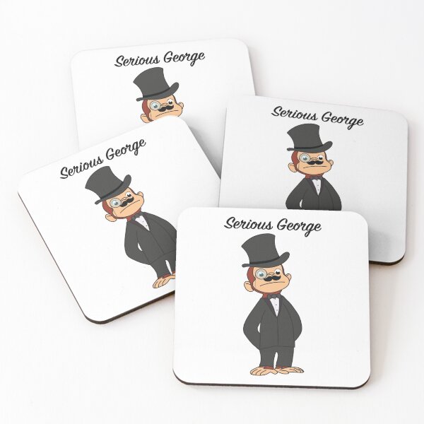 Item preview, Serious George designed and sold by whatthe-heck.
