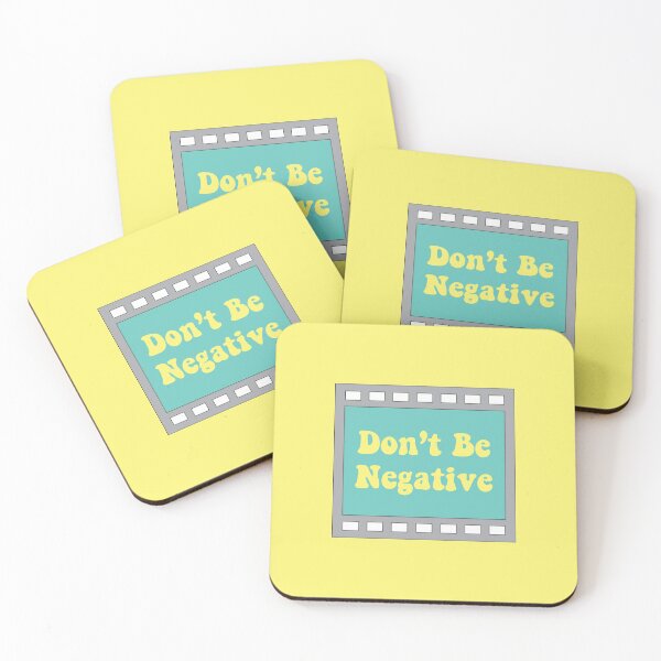 Item preview, 90's Don't Be Negative Retro Camera Film designed and sold by GreatLakesLocal.