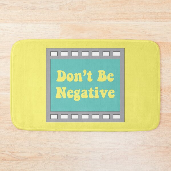Item preview, 90's Don't Be Negative Retro Camera Film designed and sold by GreatLakesLocal.