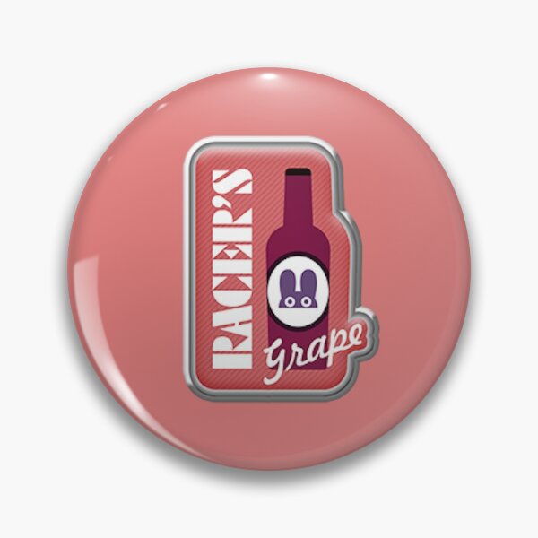 Item preview, Racer's Grape Badge designed and sold by Zongehh.