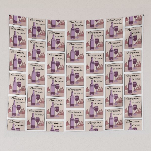 Item preview, Partners in wine designed and sold by AnnaMelekhina.