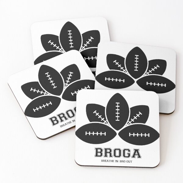 Item preview, Broga: The Official Yoga for Bros Logo designed and sold by Hannah Rothstein.