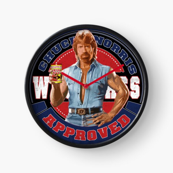 Relojes: Chuck Norris | Redbubble